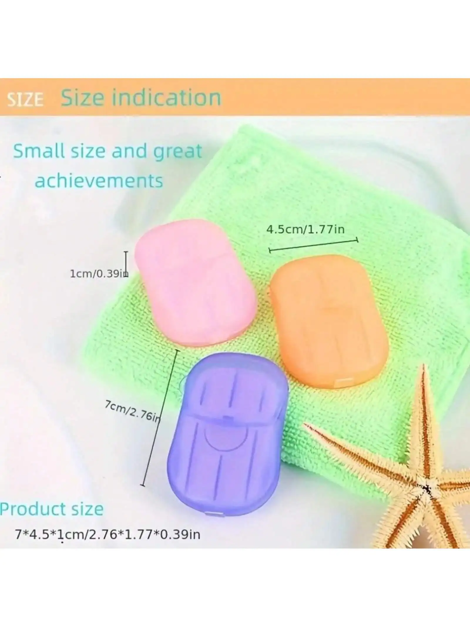 Portable Scented Soap Sheets For Travel, Indoor, Outdoor, And Camping - Disposable Bath Foam Paper For A Refreshing Shower Anywh