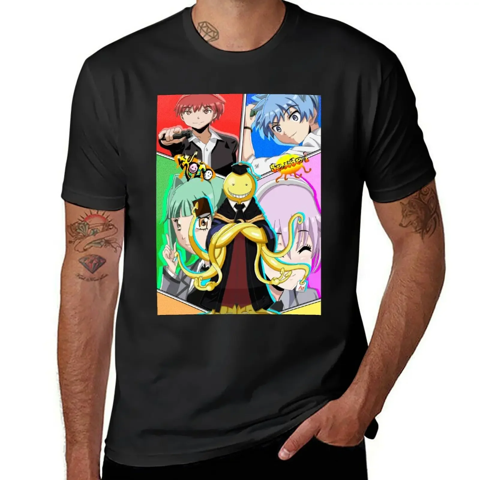 

Kore Sensei and his students! T-Shirt oversizeds vintage anime shirt men clothings