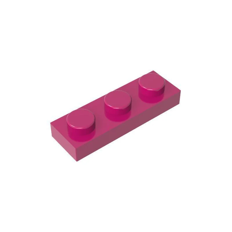 50 Stück 3623 1X3 Platte für Kinder-Bausteinspielzeug, kompatibel mit Montage, hochwertiges Geschenk. – Detail 3