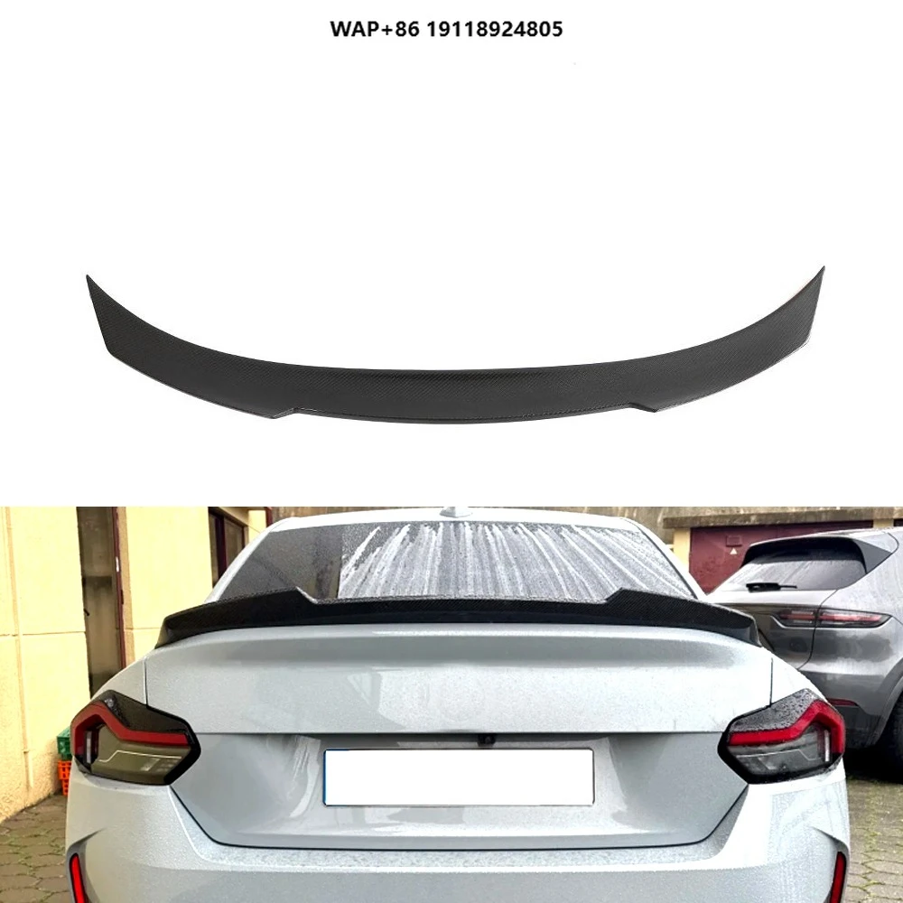

G42 Carbon Fiber Rear Wing Spoiler for B-MW 2 Series G42 M240i M Sport 2022-2023