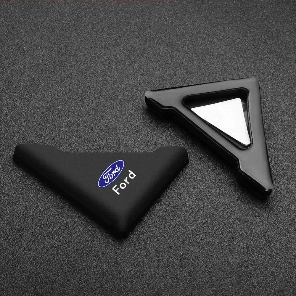 2PCS Silicone Car Door Corner Cover Bumper Collision Anti-scratch Protector Ford focus Fiesta Ranger Mondeo Mustang Transit