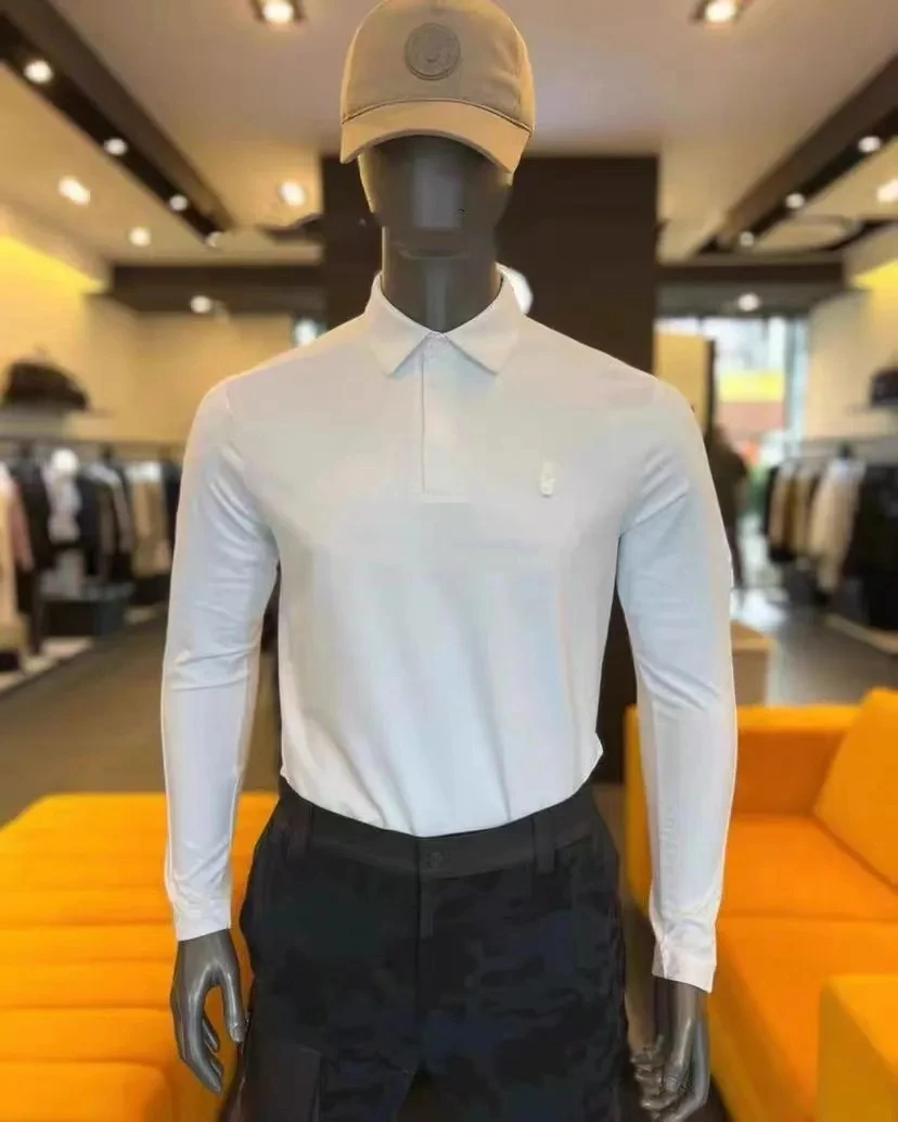 

2025 Autumn Man Golf Shirt Fashion Breathable Men's Turtleneck Golf Long Pants