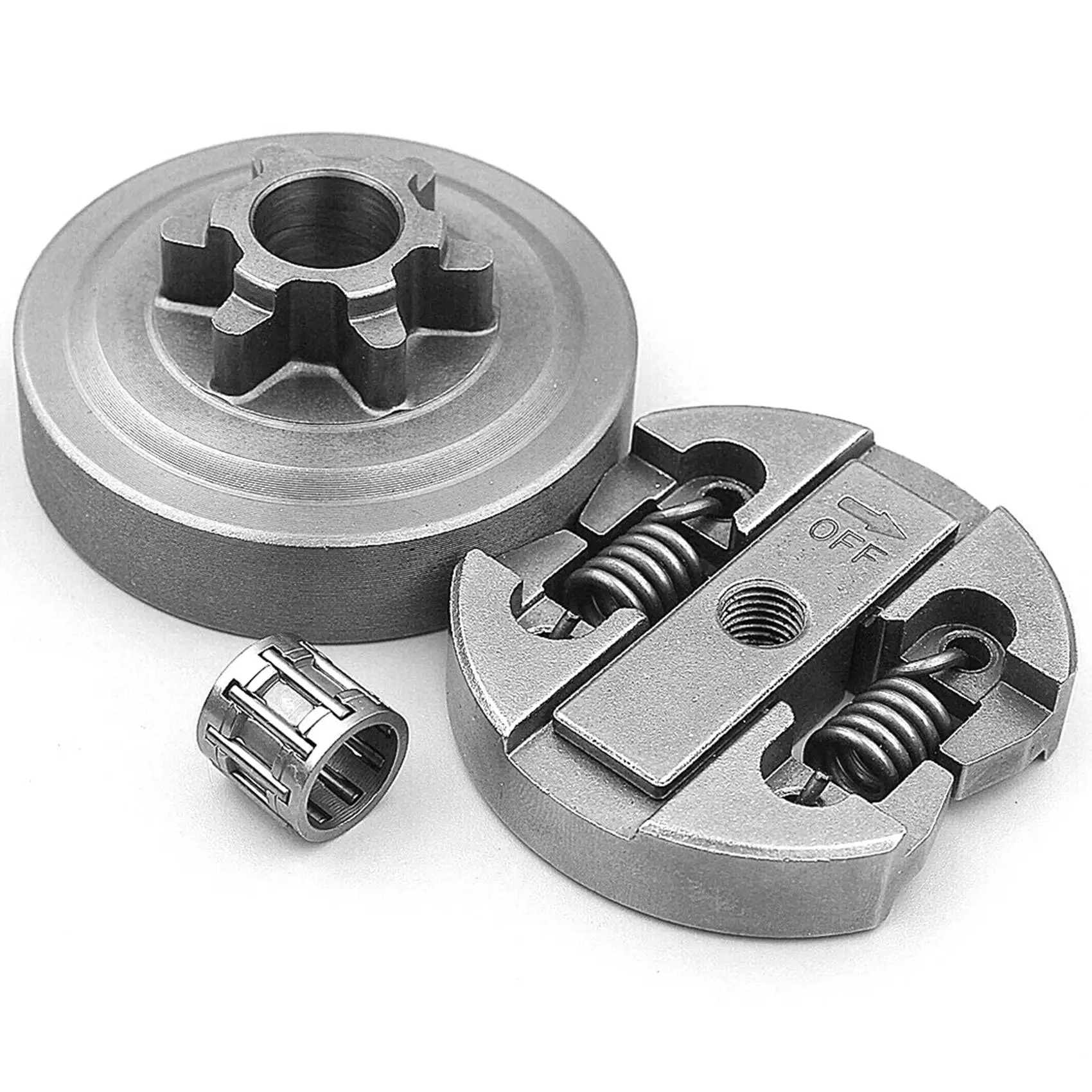 

ABAH-2X Clutch & Clutch Drum & Needle Bearing Fit For Chinese Chainsaw 2500 25CC