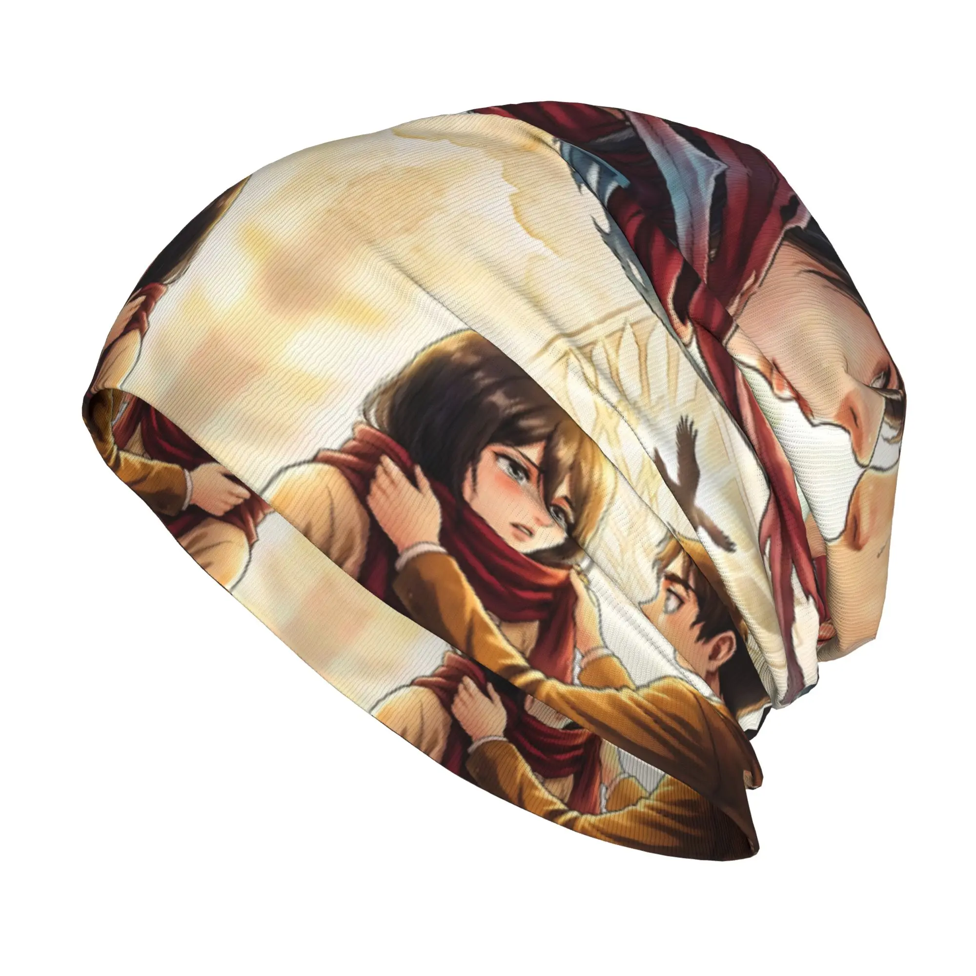 1 Piece Sad Bonnet Homme Outdoor Thin Hat A-Attack on TitanS Skullies Caps For Men Women Style