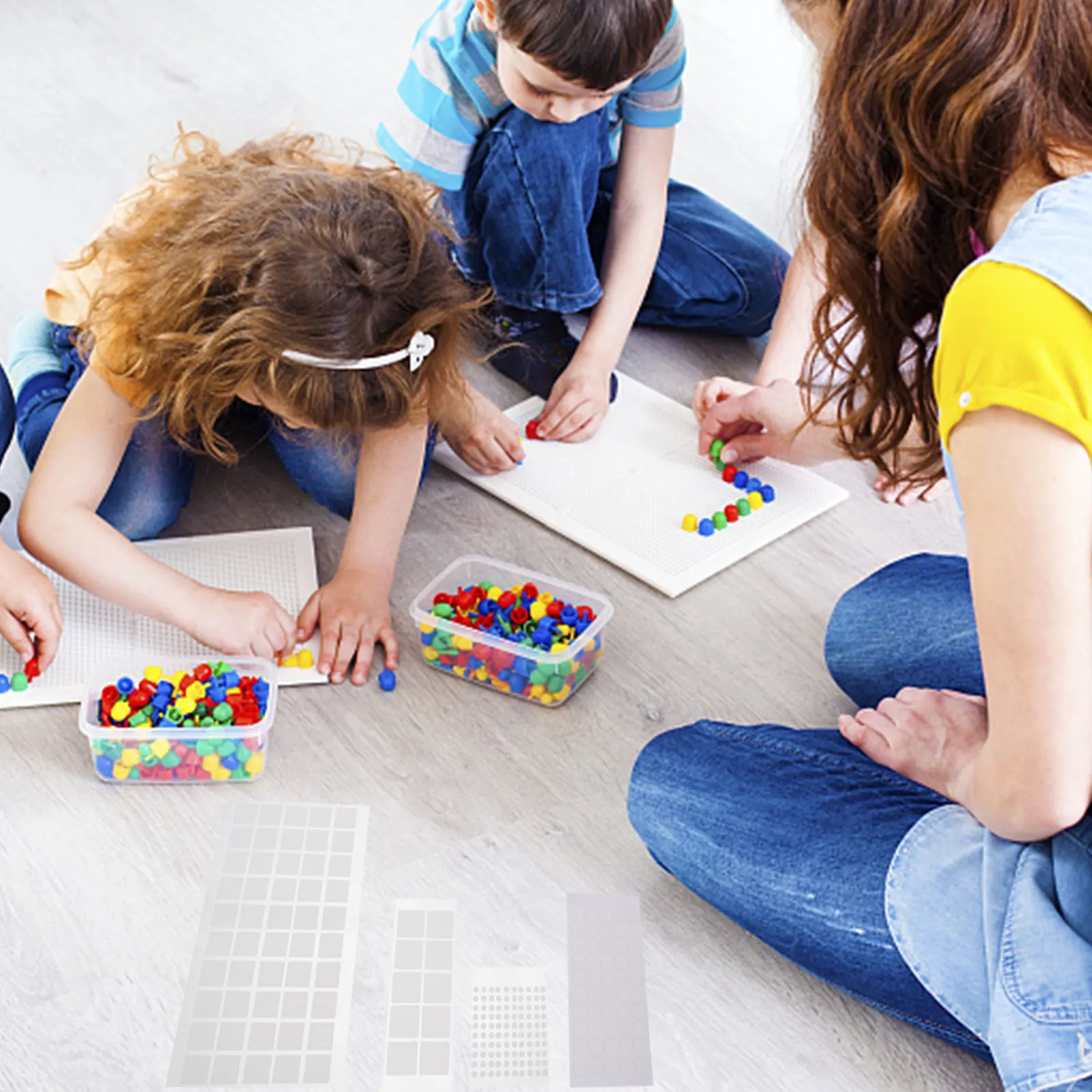 1Set Acrylic Dot Sticker Strong Adhesive Double Stick Tape for Plastic Glass Metal Surface DIY Projects Decoration Removable