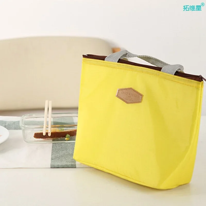 Lunch Bag New Fashion Kid Women Men Thermal Insulation Waterproof Portable Picnic Insulated Food Storage Box Tote Lunch Bag