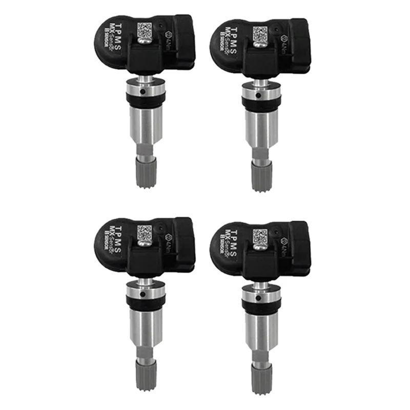 4Pcs Programming MX Sensor TPMS Tire Pressure Monitor Sensor 315MHZ 433MHZ Universal 2 in 1 Repair Tool for-Autel Silver - view 6