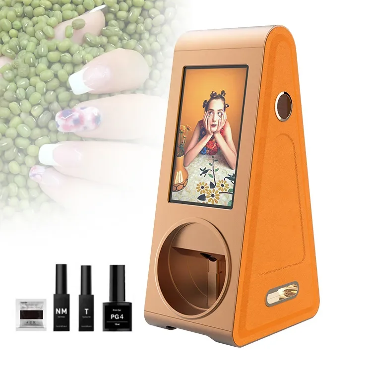 Portable DIY Nail Printer Art Stamping Tool Nail Polish Decoration Digital Integrated Desktop Automatic Nail Art Printer machine