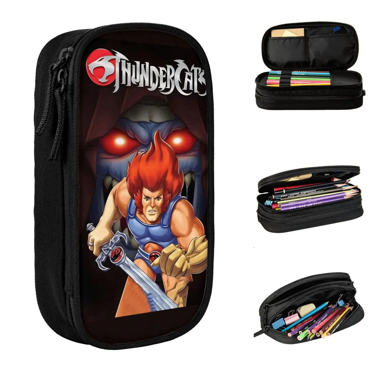 

Thundercats Heroic Adventure пенал для девочек и мальчиков Kawaii коробка для ручек узор школьные пеналы канцелярские принадлежности подарок на день рождения
