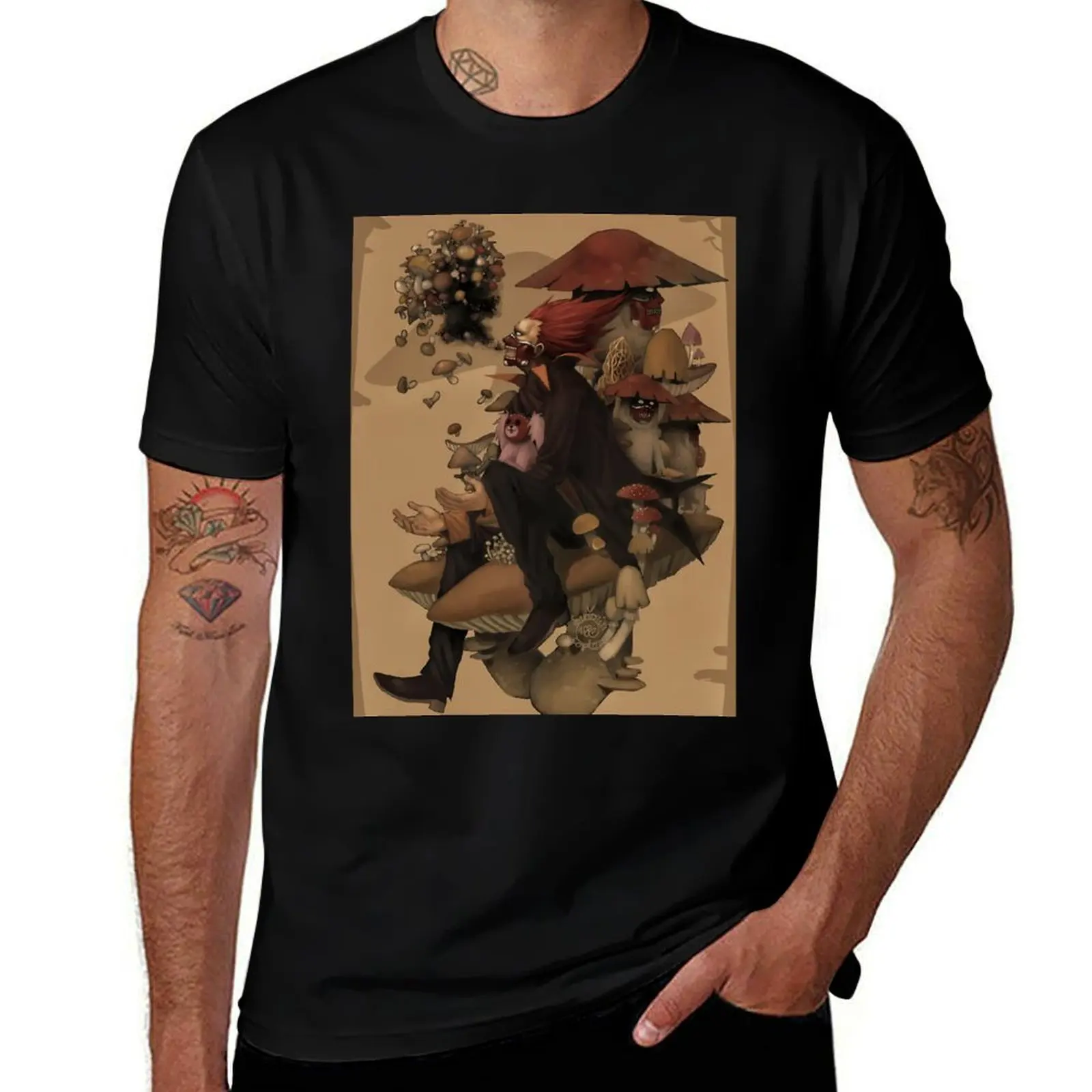

Dorohedoro T-Shirt Comfortable Basic Crew Neck Tee