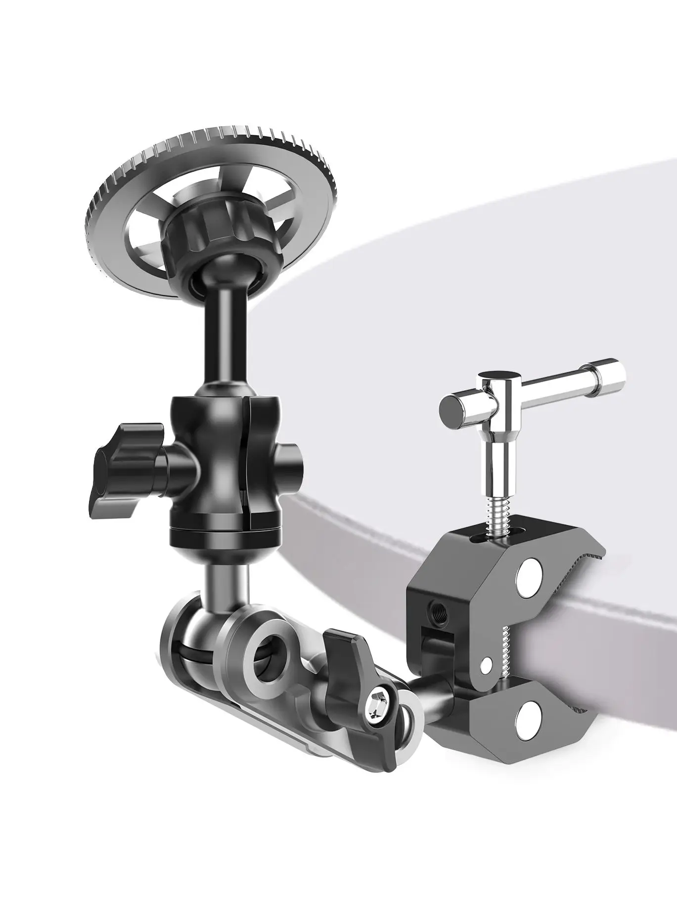 AliExpress LRBH All-Metal Magnetic Phone Holde for Treadmill/Spin Bike/Stroller/Wheelchair/Golf Cart/Poles/Music Stand/Stationary Bike/Handlebar