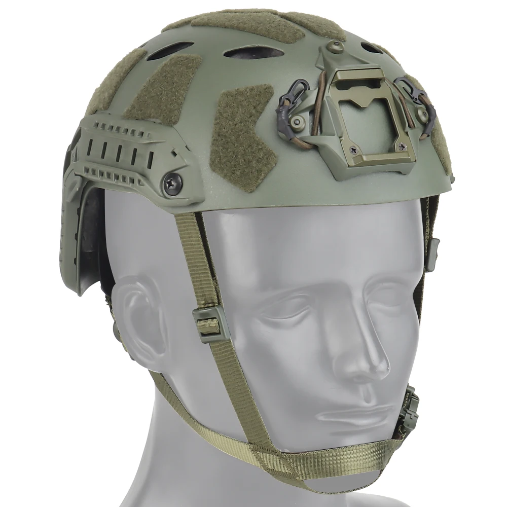 

Tactical Fast SF Super High Cut Helmet Lightweight Airsoft Hunting Shooting Wargame Protective Helmet Outdoor Sport Cycling Gear