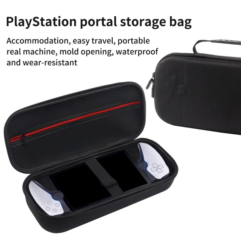 

Host Handbag Waterproof Storage Case for PS Portal Game Console Portable Storage Bag Shockproof Travel Carrying Pouch 896C