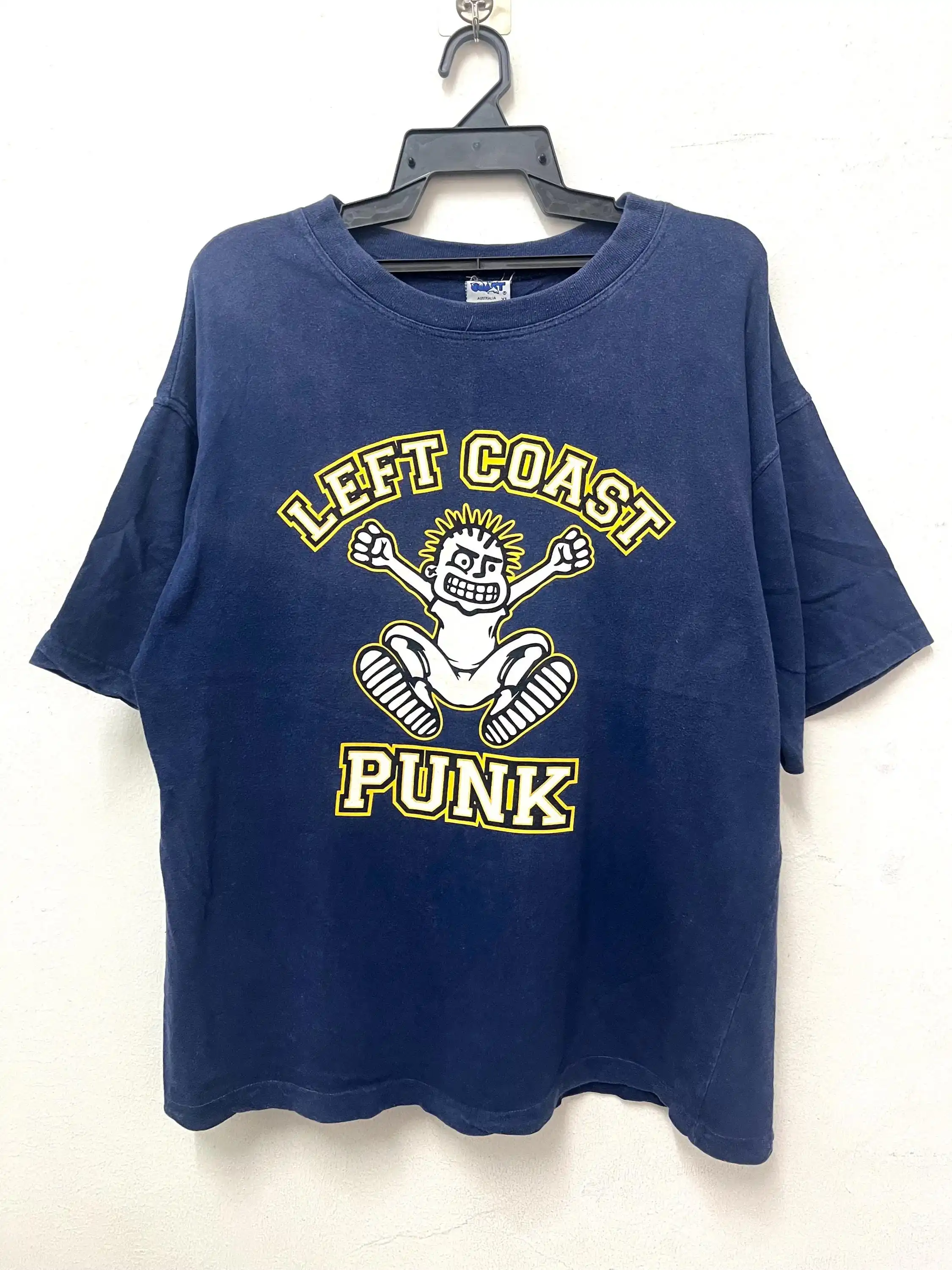 Винтажная футболка 90-х годов MXPX увеличенная в клетку в стиле панк-рок-группа, размер L Винтажная футболка 90-х годов MXPX увеличенная в клетку в стиле панк-рок-группа, размер L