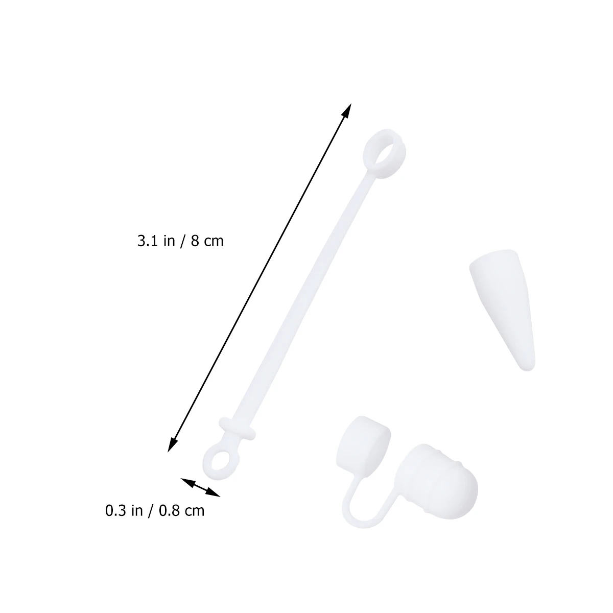 

Stylus Pen Protective Cover Silicone Sleeve Silicone Case Tip Cap Silicone Protective Cover