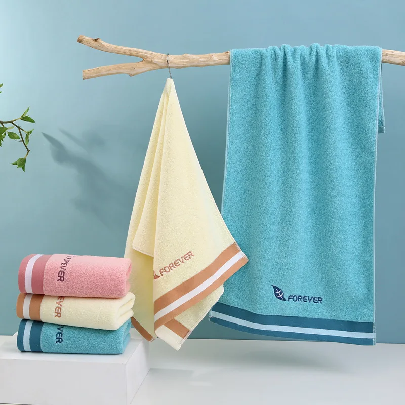 Cotton Towel for Bathing Sports Sweat Wiping 40X90cm Soft and Absorbent Suitable for Both Men and Women Thickened for Home Use