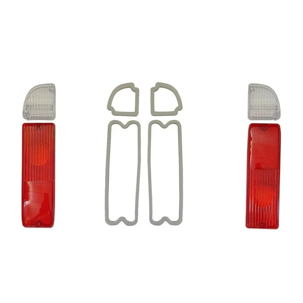 For Chevy/GMC Pickup Truck 1967-1972 2X Red LED Tailight& Tail Backup Light C677209-A28K