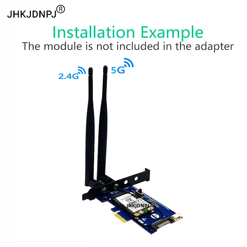 Mini PCI-E to PCI-E 1x Adapter With SIM card Slot for 3G/4G/LTE card