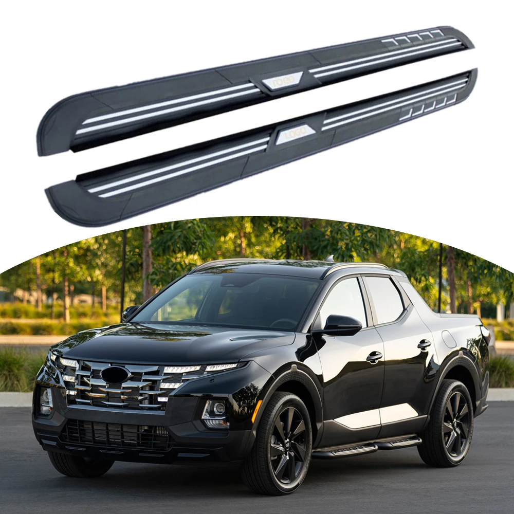 

2PCS Fits for Hyundai Santa Cruz 2022-2024 Door Side Step Running Board Nerf Bar