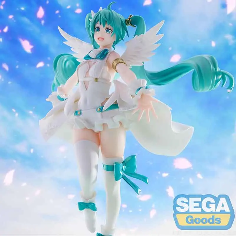 Genuine Hatsune Miku Figure 15th Anniversary Kei Murakami Yuichi Zhou Ver Figurines Collection Model Statue Dolls Kids Gift