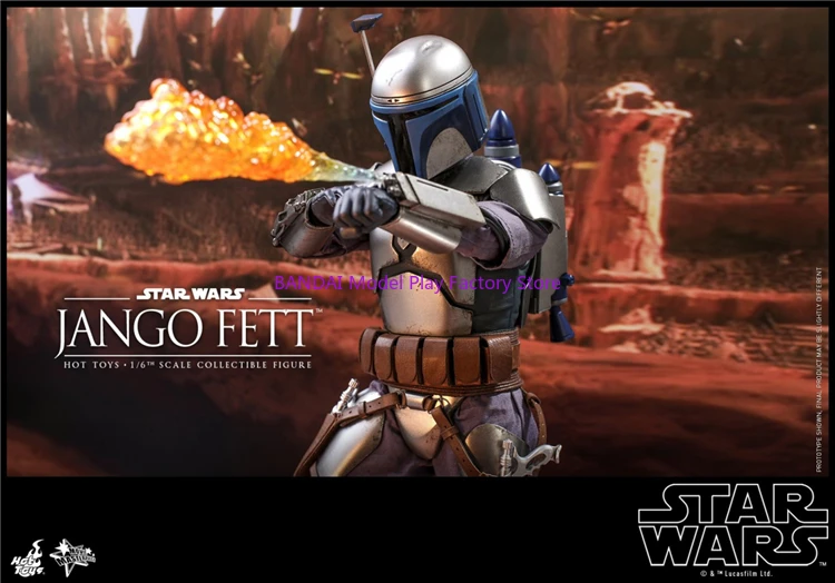 

In Stock MMS589 1/6 Male Soldier Star Wars Attack of The Clones Jango Fett Complete Model 12 Inch Action Collection