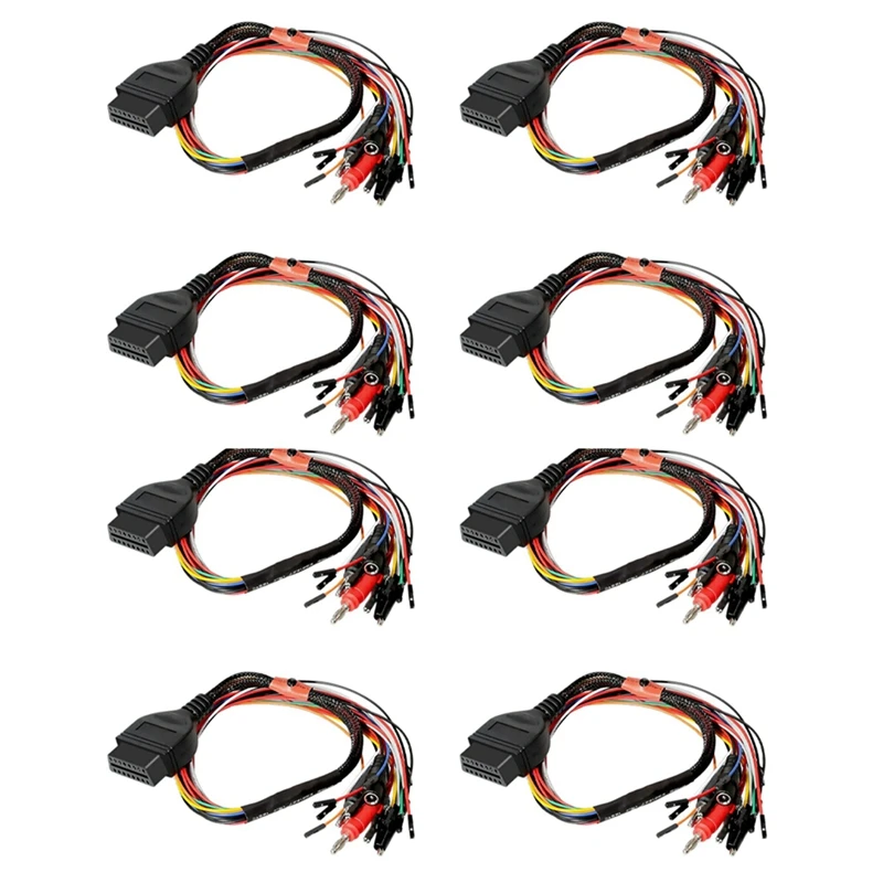 

8X Car MPPS V18 Version V18.12.3.8 Breakout Tricore Cable ECU Programming Multi-Connector OBD 16PIN Bench Pinout Cable