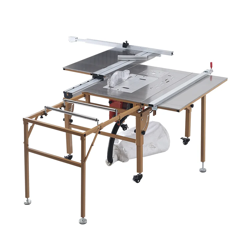 Electric Dust-free Saw, Precision Multi-function Flip-chip Dust-free Saw, Cutting Woodworking Sliding Table Saw