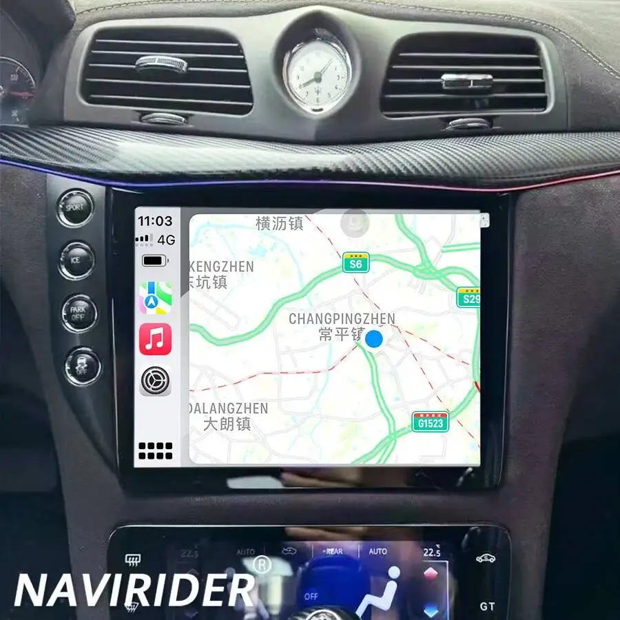 Android Screen Car Radio Multimedia Video Player Stereo Auto GPS for Maserati GranTurismo GT/GC 2007-2017 Carplay DSP HU WIFI 4G