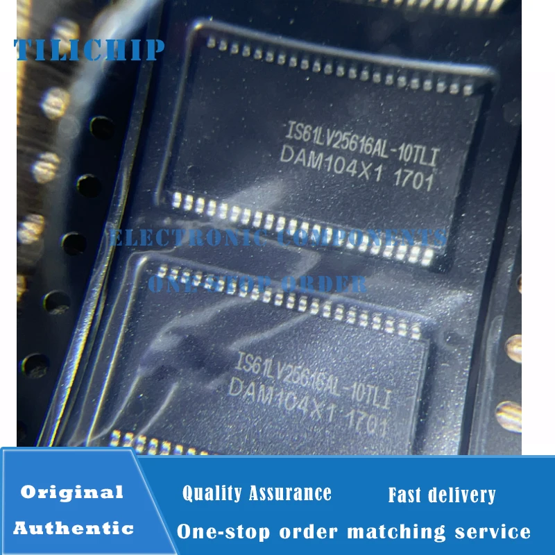 10pcs IS61LV25616AL-10TL TSSOP-44 4Mbit RAM Memory IC