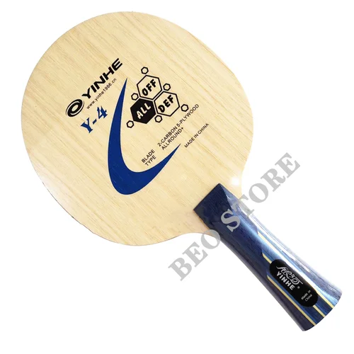 Imagen 2 del producto YINHE Y4 hoja de tenis de mesa de carbono Allround Original Galaxy YINHE paleta de Ping Pong