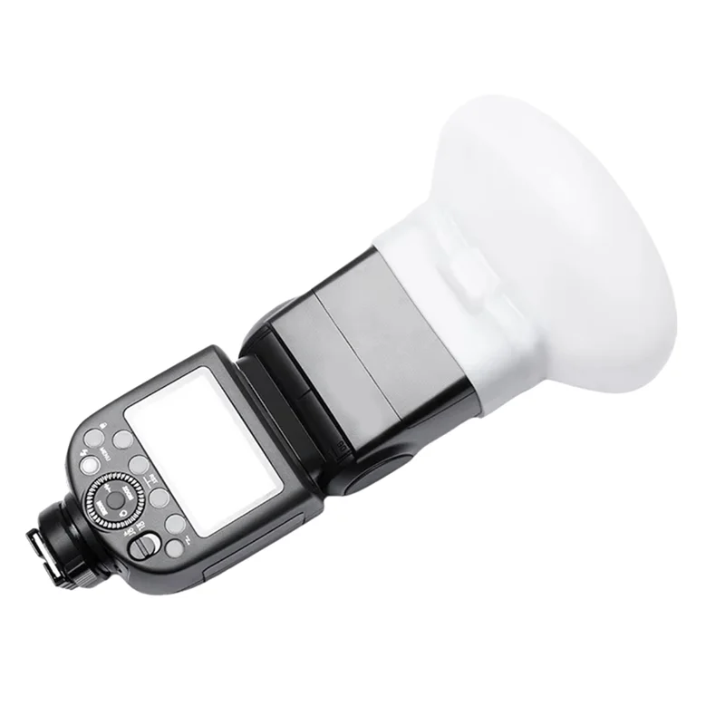 2 ชิ้น MF-DD ดิฟฟิวเซอร์ซิลิกาเจลโดมกระจายชุดสําหรับ Godox MF12 สากลแฟลชซิลิโคน-BTFL