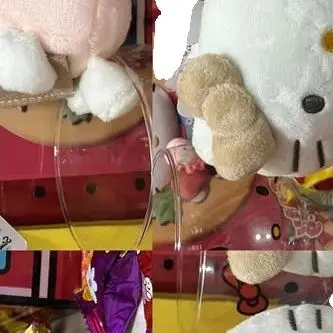 

Sanrio Hello Kitty плюшевая кукла брелок милый аниме KT кошка сумка кулон девчачьи подвесные украшения брелок подарок для фанатов