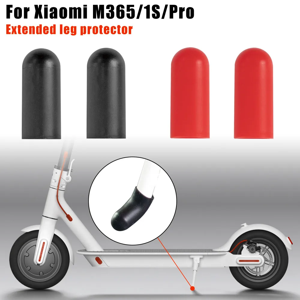 Silicone Longer Kickstand Foot Support Protect Cover for Ninebot Max G30 G30D for Xiaomi M365 1S PRO PRO2 Electric Scooter Parts