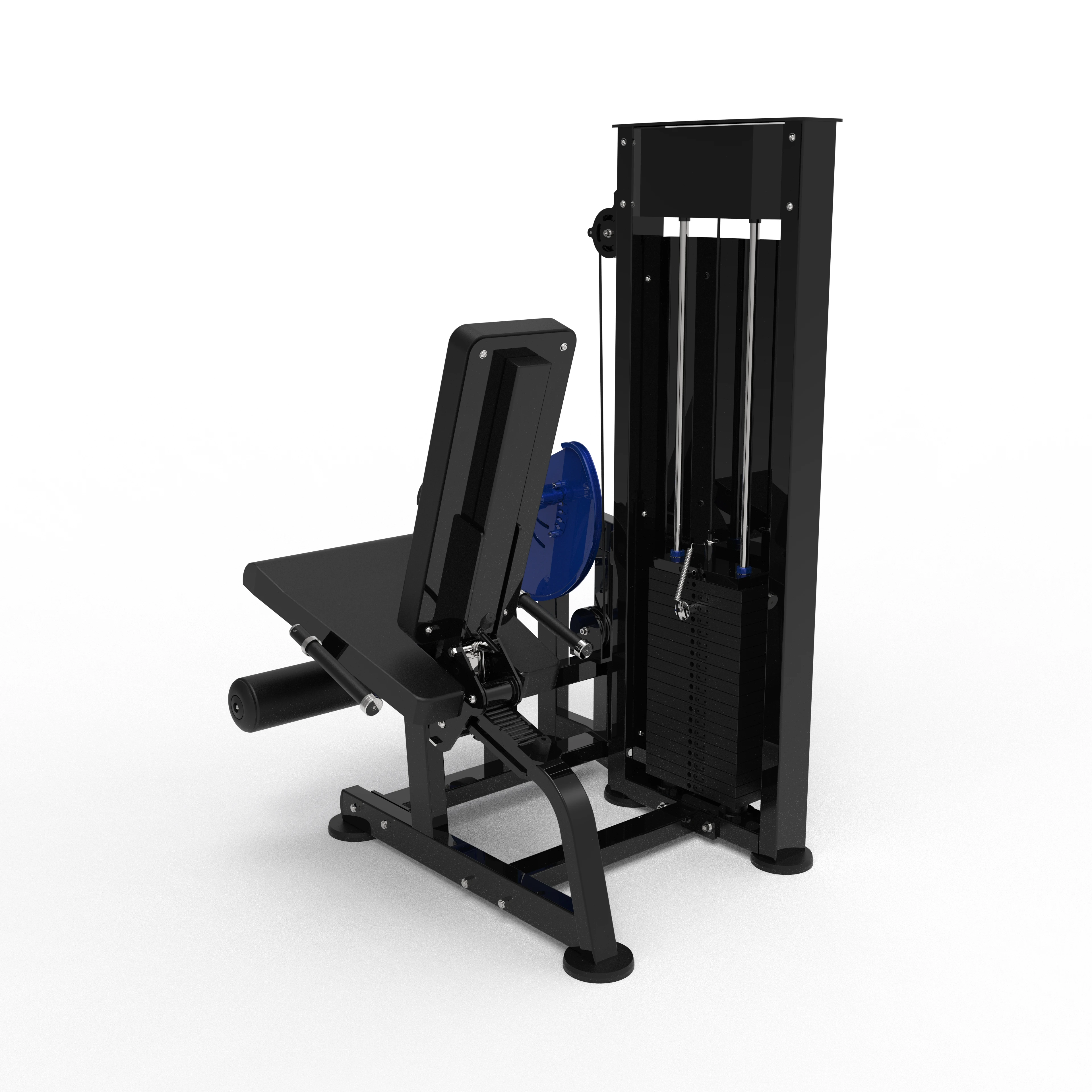 YTYIN Newly Released Commercial Gym Steel Adjustable Seated Leg Extension Machine Pin Loaded Quadriceps Trainer For Bodybuilding