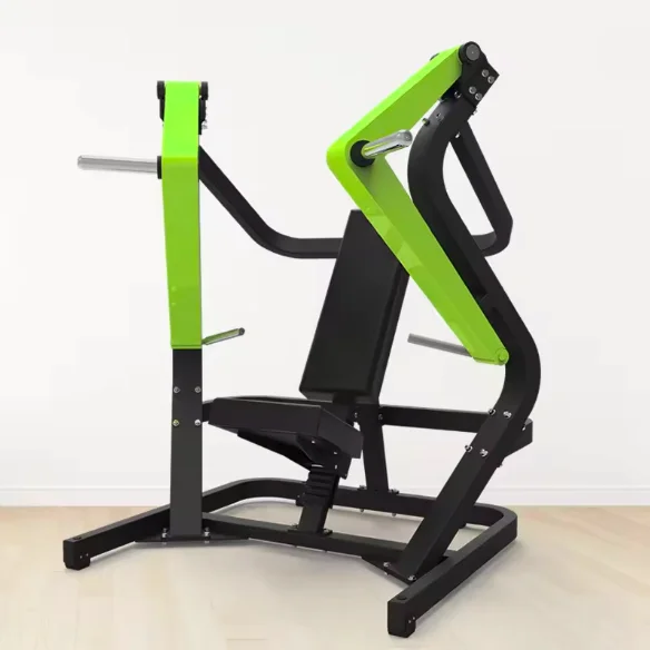 Venta al por mayor de equipo de fitness, máquina de prensa de pecho cargada con placa, equipo de gimnasio, prensa de pecho Nautilus
