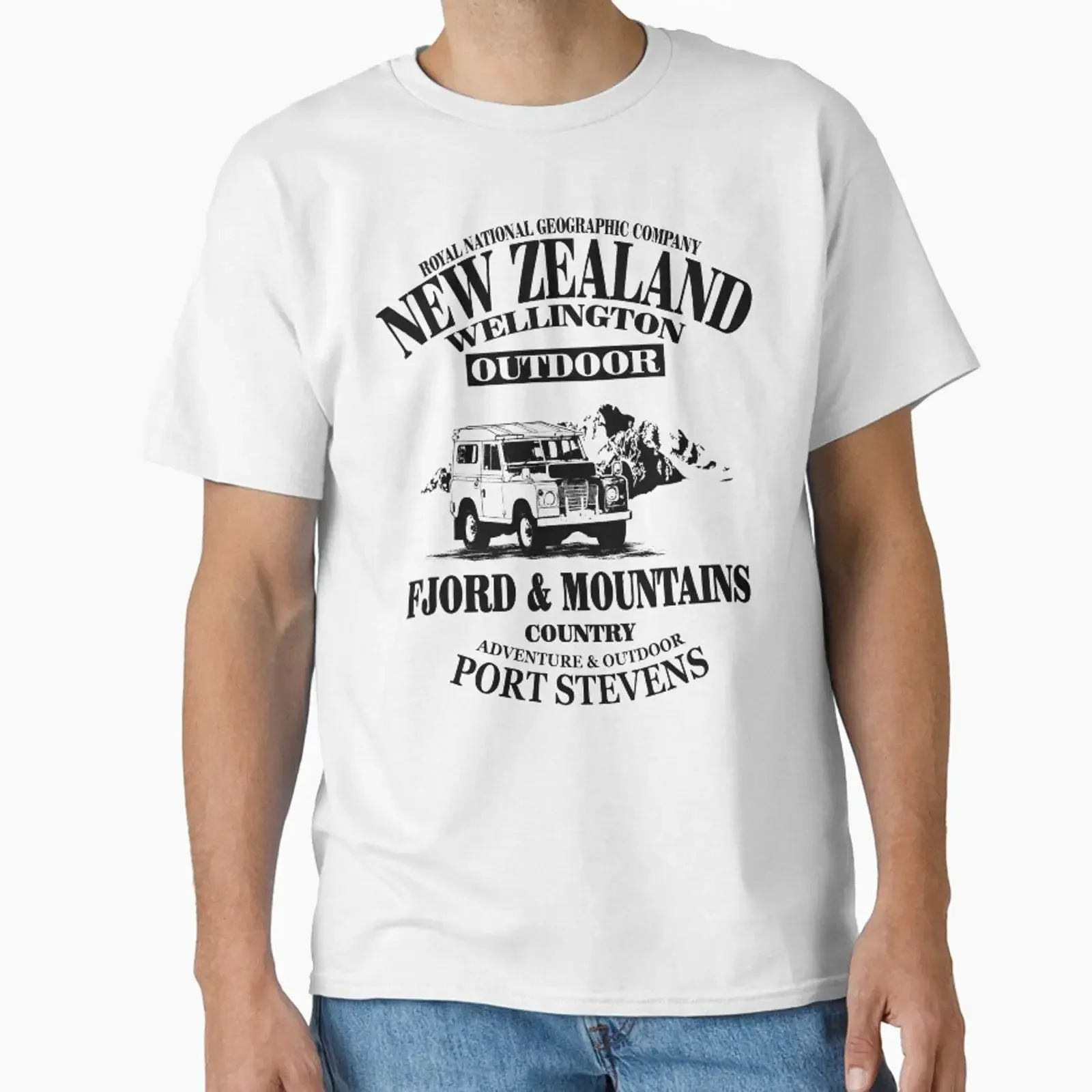 New Zealand Expedition designed and sold by Port Stevens vintage Washed Breathable Soft Stretched streetwear designer clothes