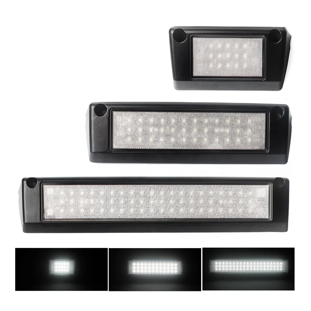 New Style 9 Inch 40W White & Yellow Super Slim Single Row Strip For RV Light With Strobe Light