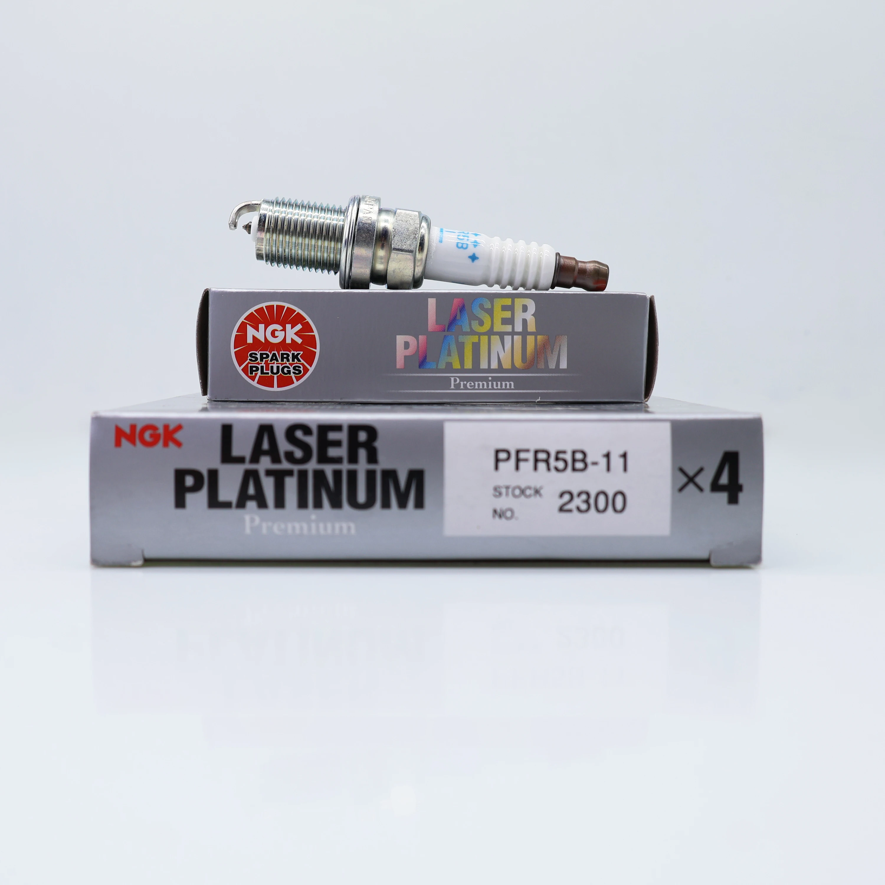 NGK Laser Platinum Spark Plug PFR5B-11 2300 Genuine for INFINITI,NISSAN,SUBARU,ISUZU,LEXUS,TOYOTA OEM:2240127N15,2240127N15VA