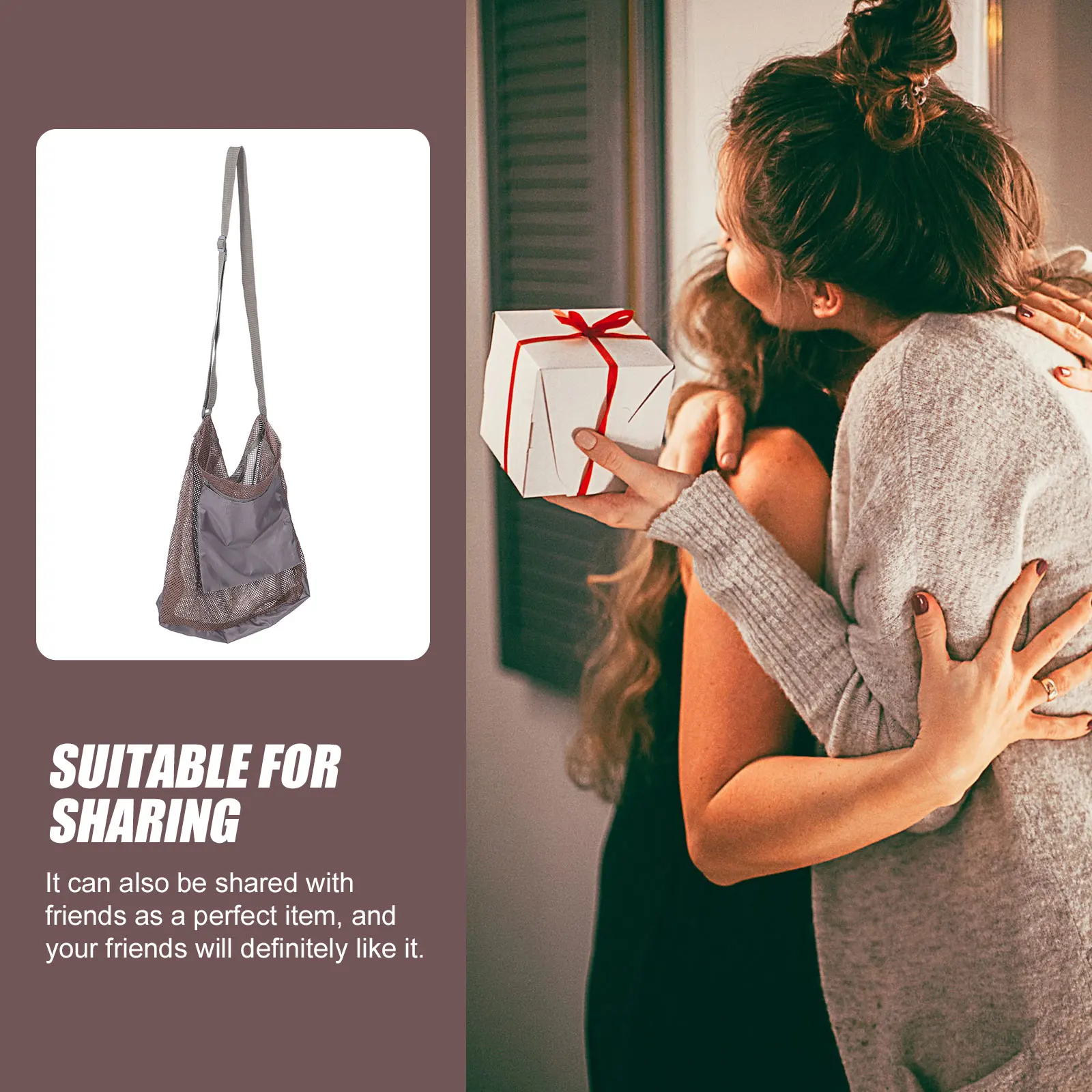 

Mushroom Foraging Bag Breathable Mesh Picking Bag Lightweight Portable Outdoor Fruit Collection Pouch Multi-Function