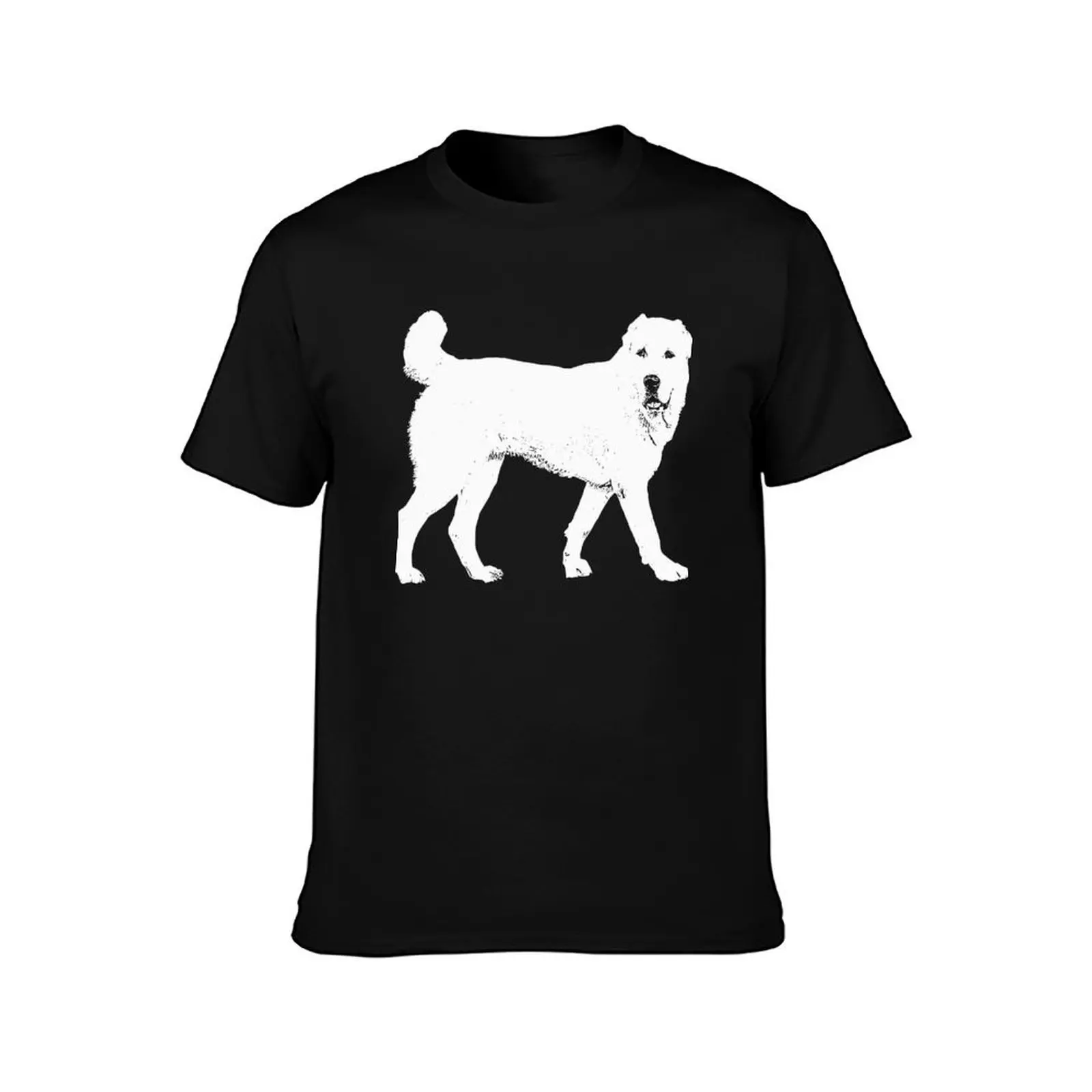 Central Asian Shepherd Dog T-Shirt Summer Casual Cotton Tee Oversized Streetwear Tops Vintage Graphic Print Unisex Men Women