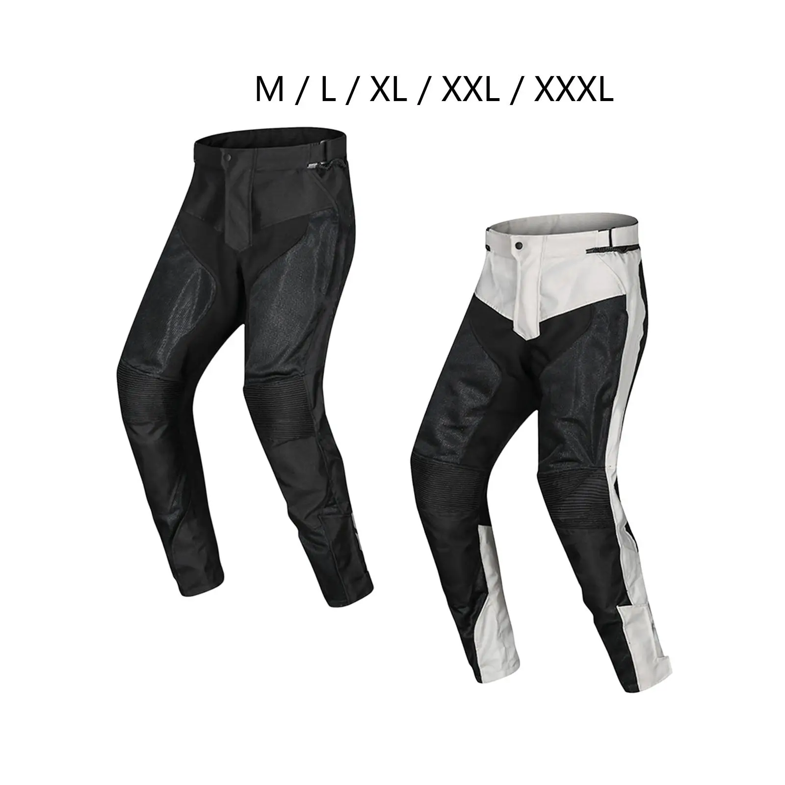 Motorcycle Racing Pants Adjustable Reflective Motorbike Riding Pants for