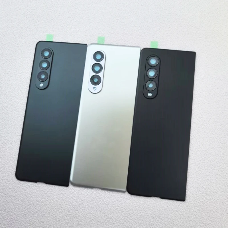 

Высокое качество для Samsung Galaxy Z Fold 3 5G SM-F926B Стеклянная задняя крышка аккумулятора Ремонт Замена задней крышки дверного телефона + объектив камеры