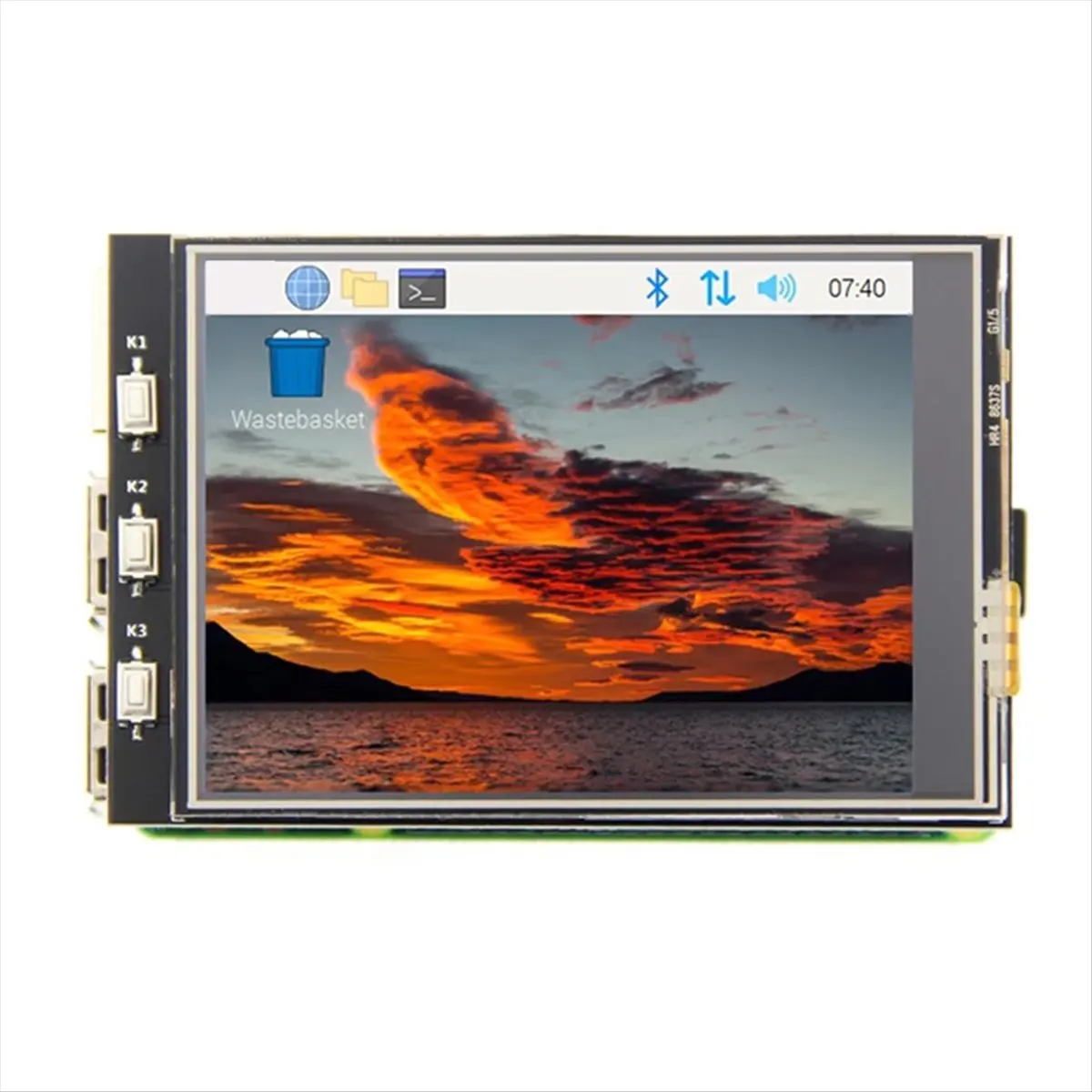 Promotion 3.2 Inch TFT Touch Screen Display for 3B+/4B, High-Resolution Monitor, Ideal for DIY Projects and Education