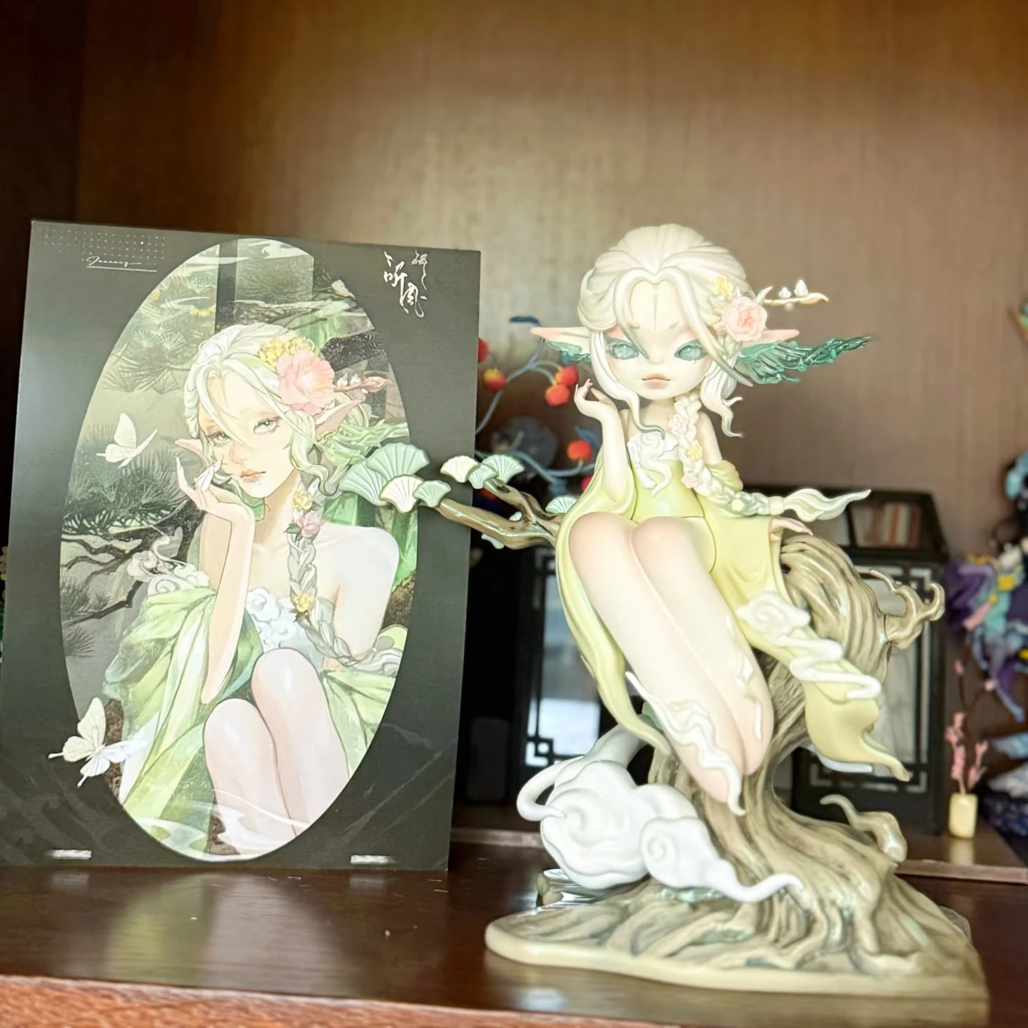 Dominator svia coleção figura mito anjo boneca com asas vintage gótico beleza designers brinquedo arte coleção