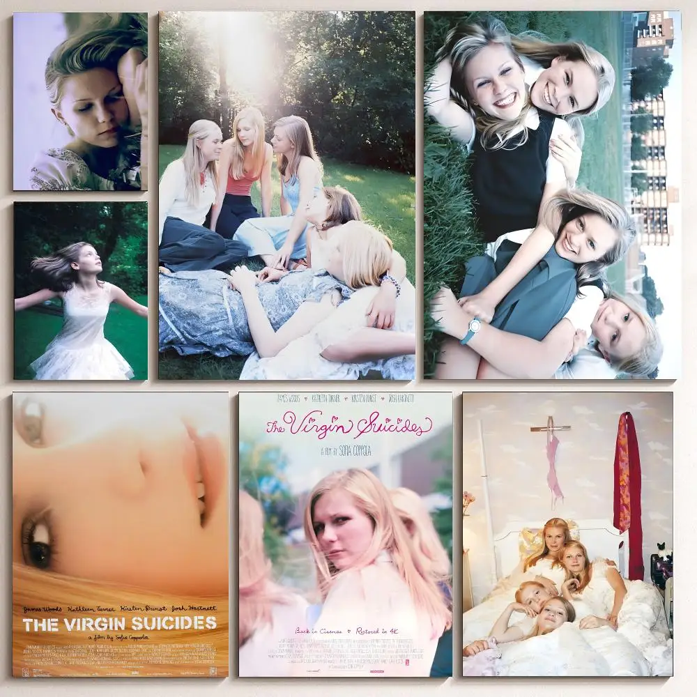 Film Teen Drama The Virgin Suicides Poster Decorative Mural Wall Art Print Unframed Housewarming & Home Decor Gift