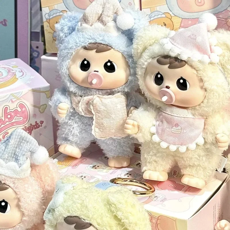 

Bao-Ao 2nd Baby Goodnight Series Vinyl Blind Box Cute Baby Doll Mystery Box Anime Figure Bag Keychain Pendant Surprise Toy Gifts