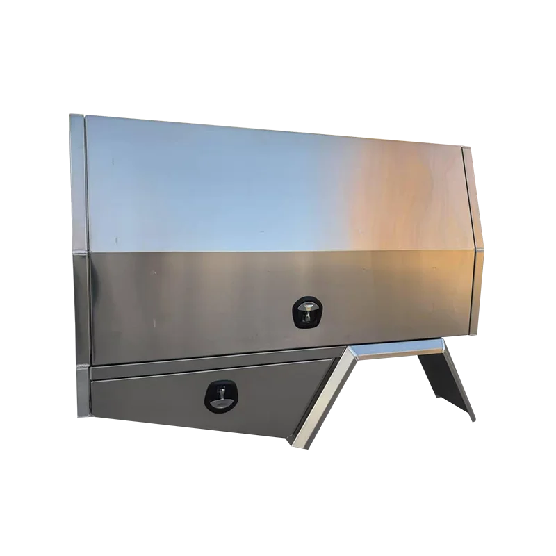 Dual/single/extra Cab Aluminum Ute Tray and Canopy with Dog Box and Toolbox for Pickup Truck