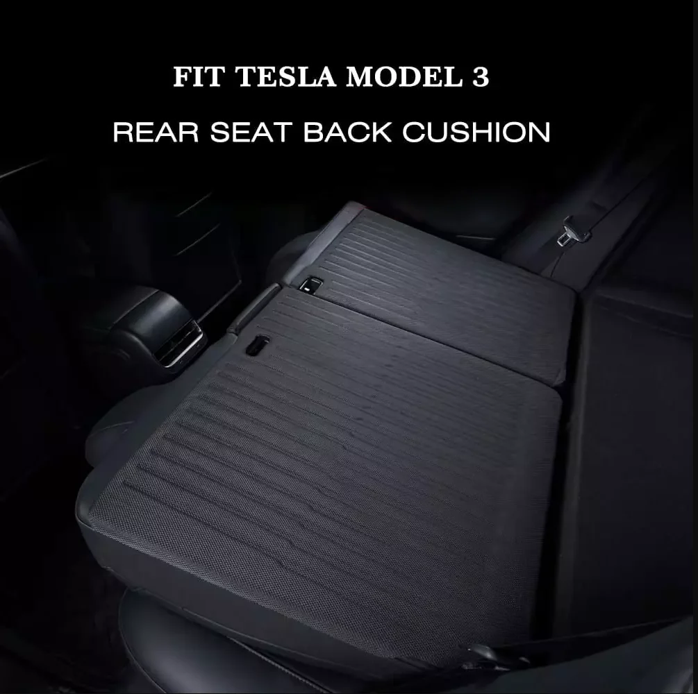 Protetor de assento Anti-Kick Pad para Tesla Modelo 3, Back Seat Carpet Protection, Dirtyproof Cover, highland, Presente, 2007, 2023