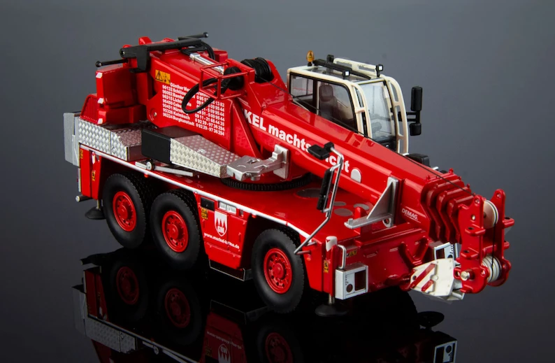 IMC 1:50 Scale DEMAG AC 45 City Mobile Crane Michielse Engineering Machinery Diecast Toy Model Gift,MERKEL 32-0057