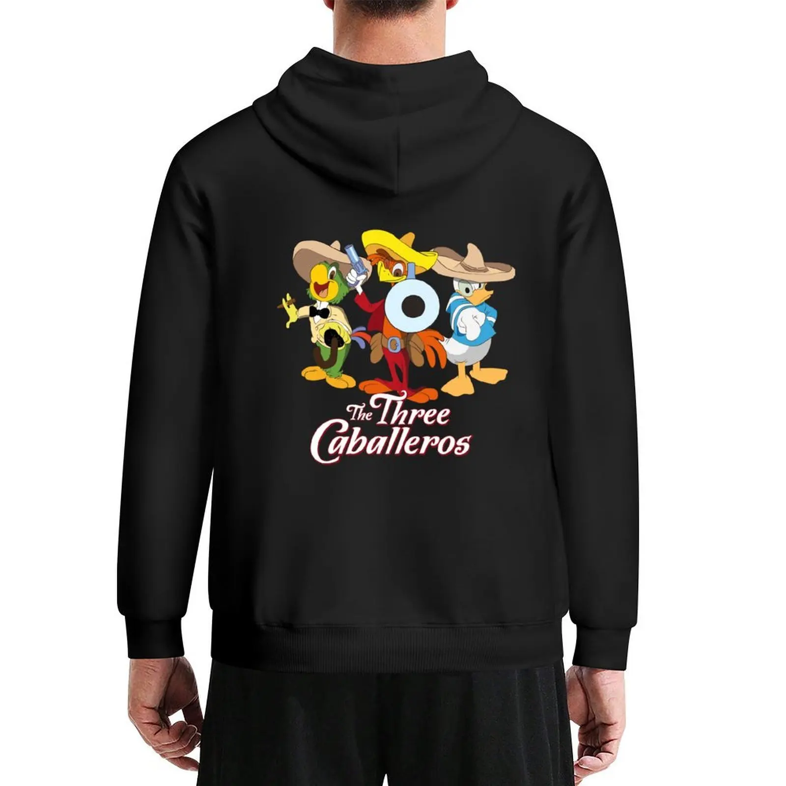 

The caballeros, three amigos Hoodie korean clothes japanese style men's coat male clothes anime hoodie